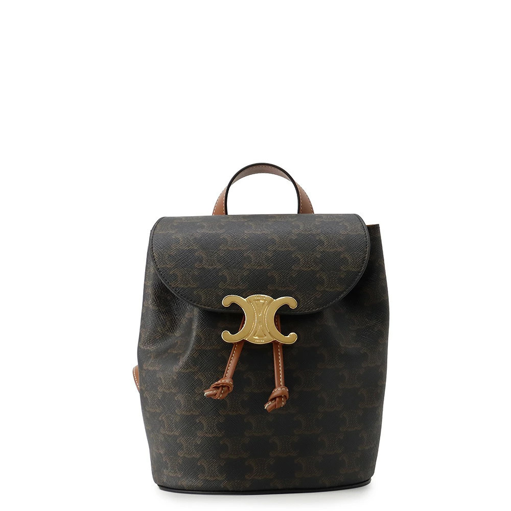 Celine Triomphe Bonnie Leather Backpack Bag